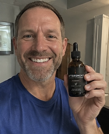 Real customer using AfterSmoke