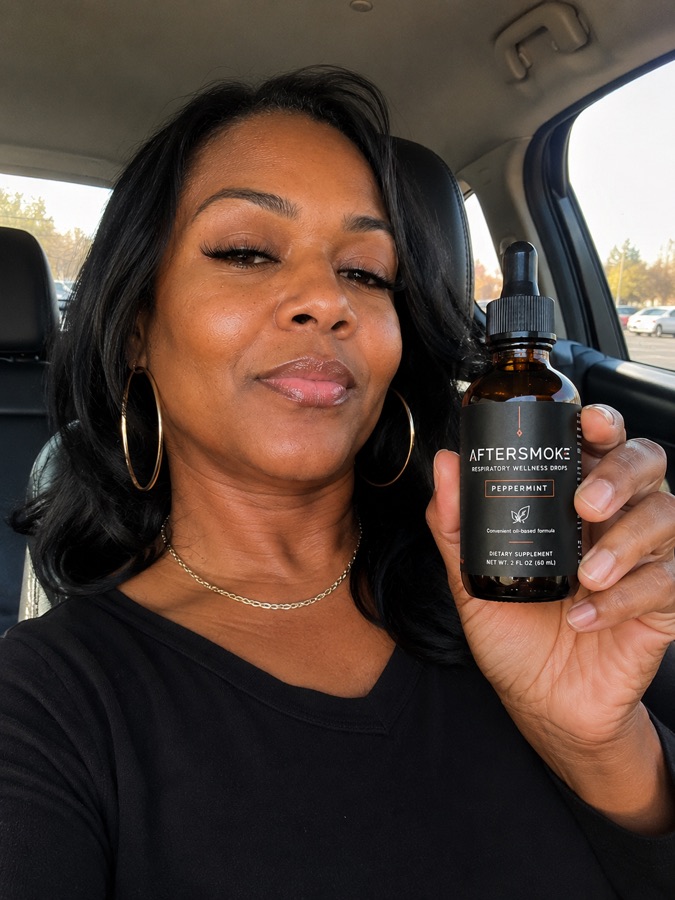 Real customer using AfterSmoke