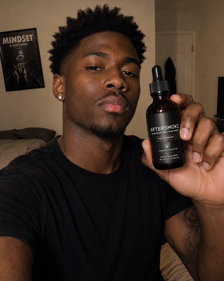 Real customer using AfterSmoke