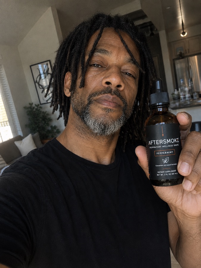 Real customer using AfterSmoke