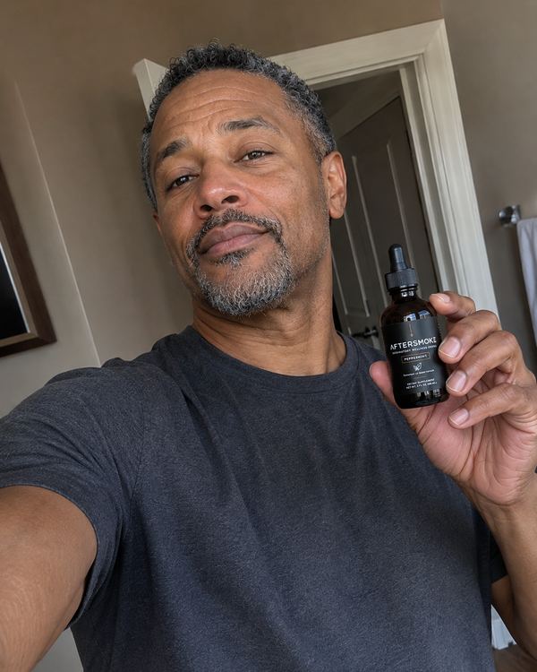 Real customer using AfterSmoke