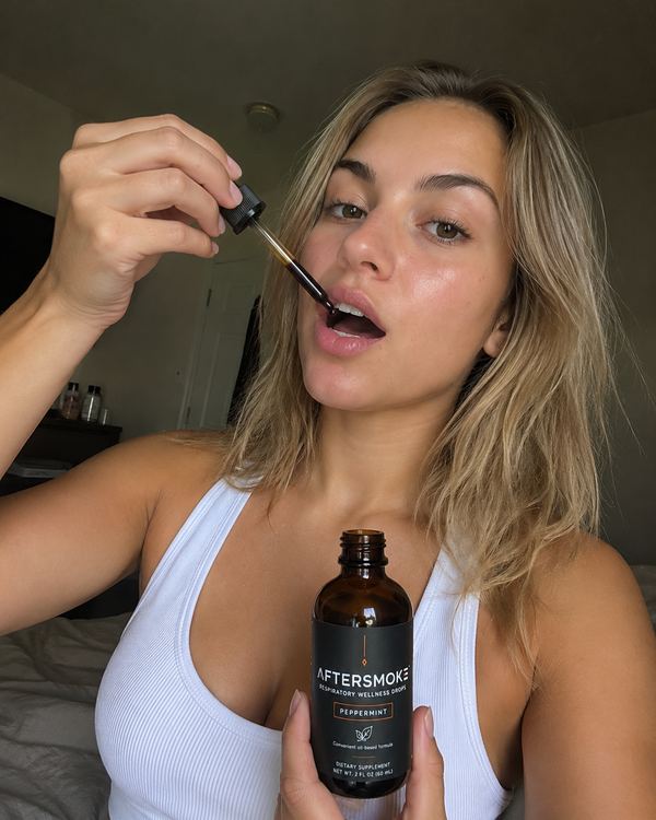 Real customer using AfterSmoke