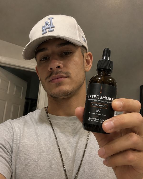 Real customer using AfterSmoke
